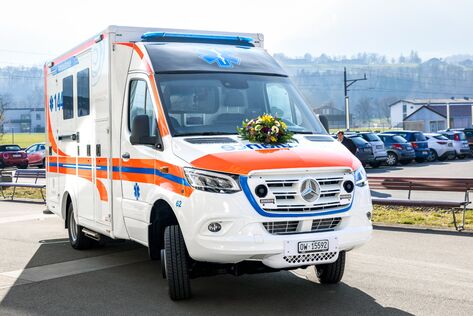 Neue Ambulanz in Obwalden unterwegs